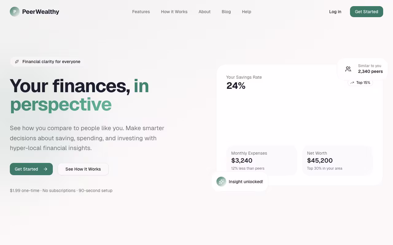 PeerWealthy screenshot