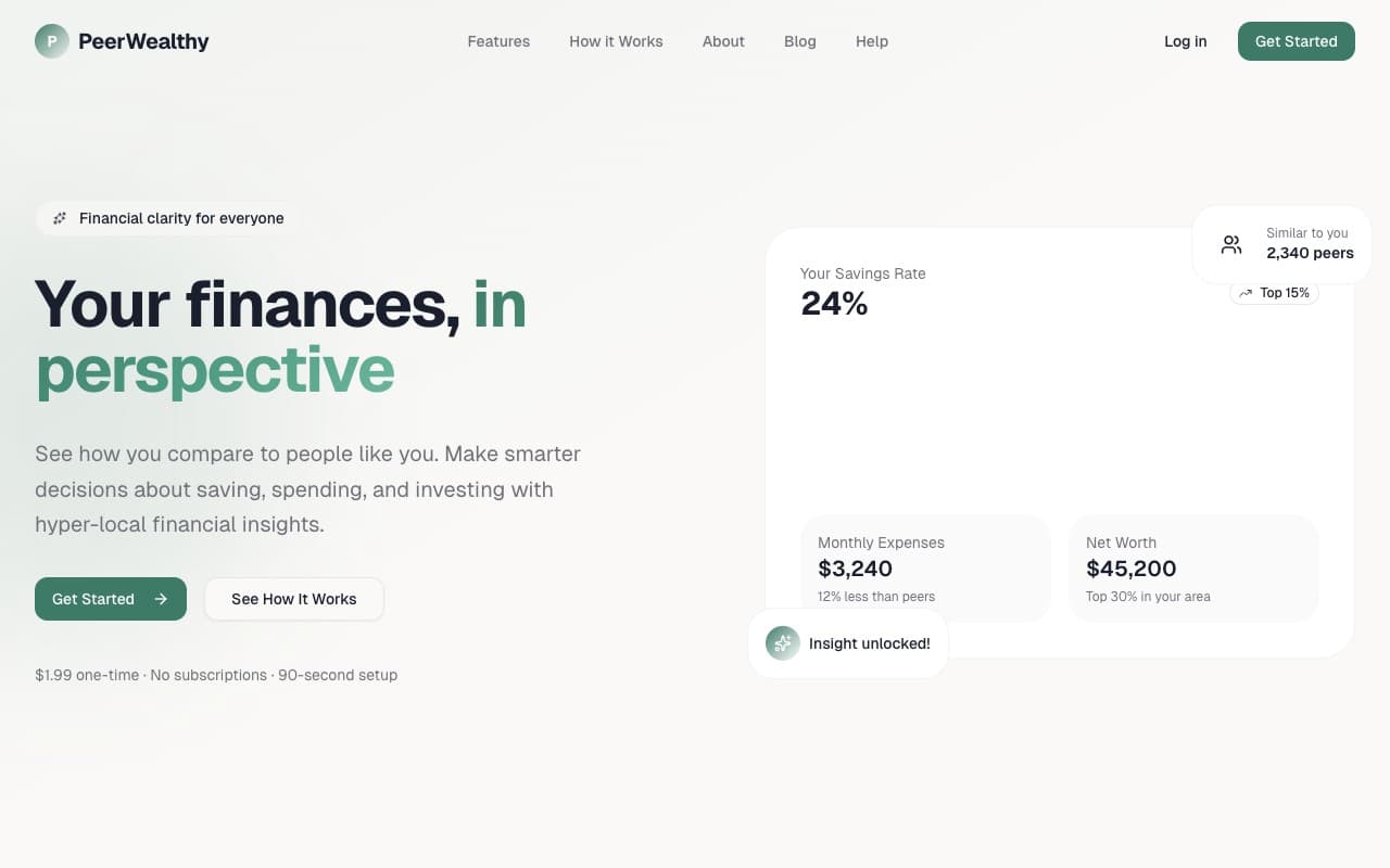 PeerWealthy screenshot